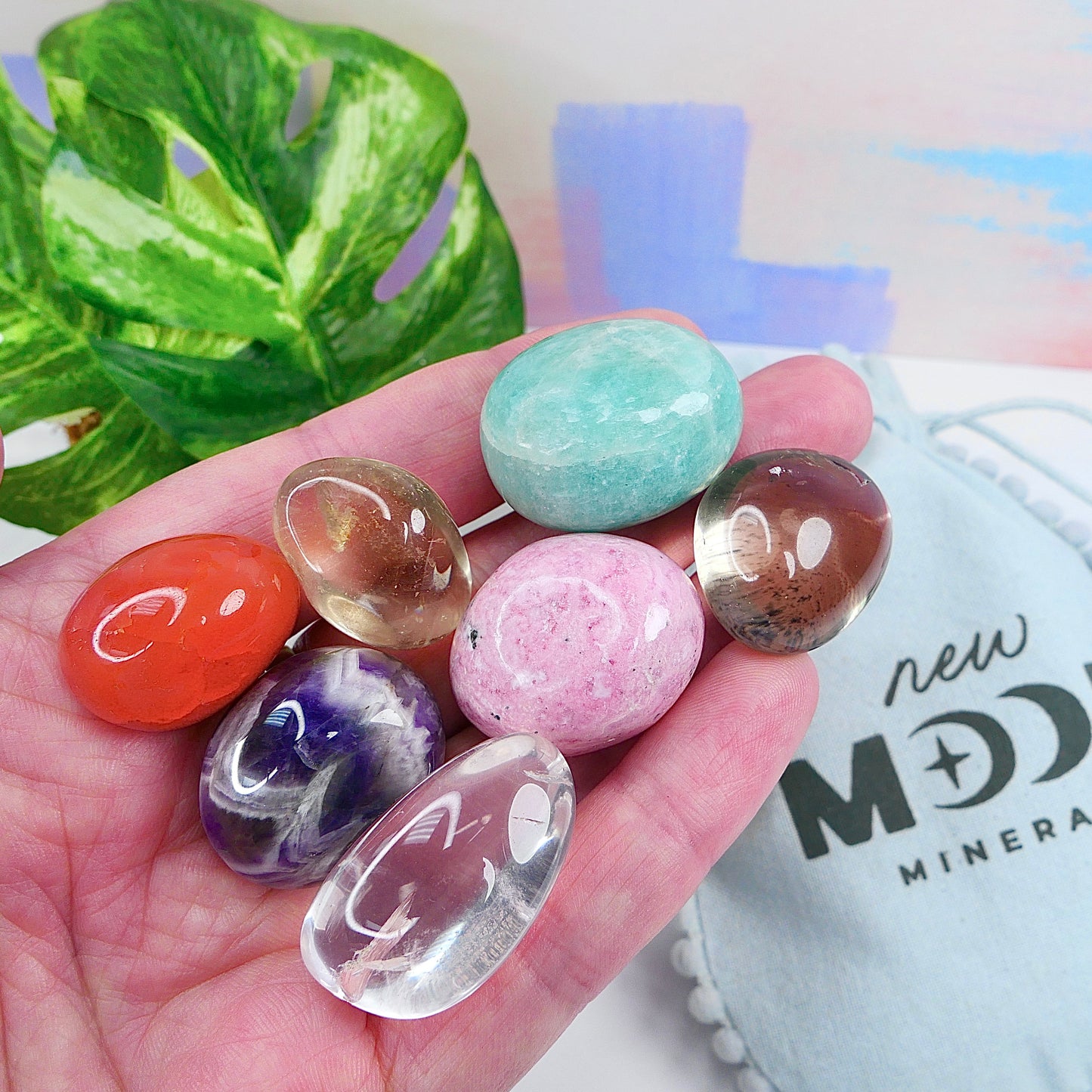 Chakra Tumbles Crystal Set