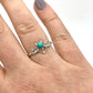 Turquoise Adjustable Bat Ring